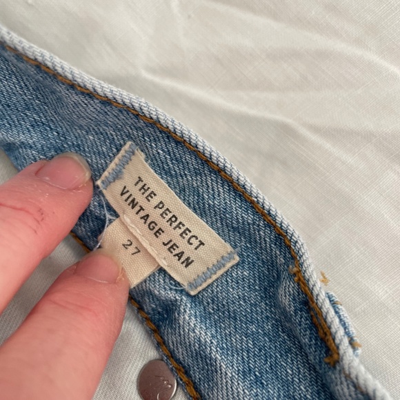 Madewell Perfect Vintage Jean, Sz 27 - Picture 6 of 8